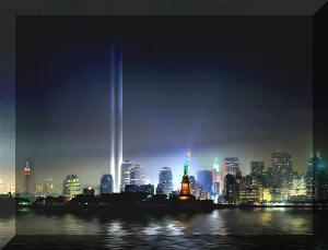 WTCMemorial Twin Pillars of Light